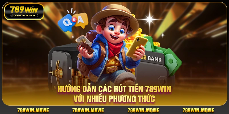 Hướng dẫn cách rút tiền 789WIn với nhiều phương thức